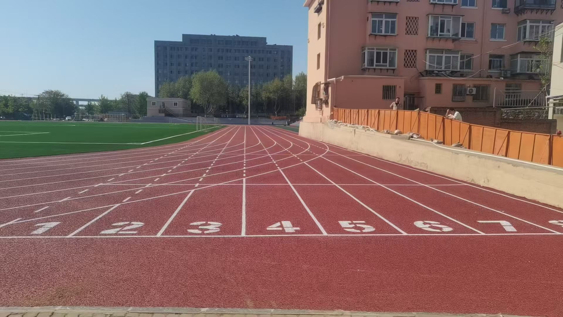 商丘市仿真草坪健身步道 - 方案